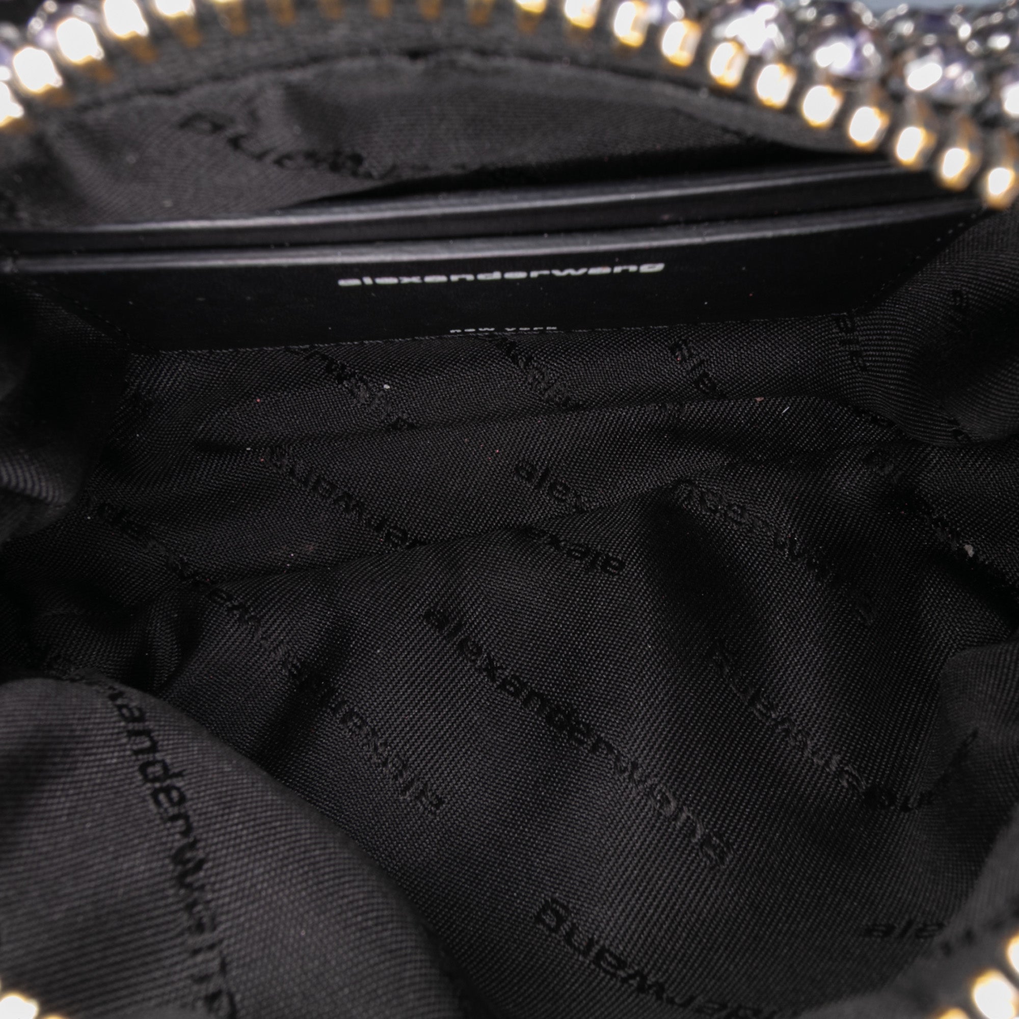 Mesh Crystal Heiress Pouch - Image 4