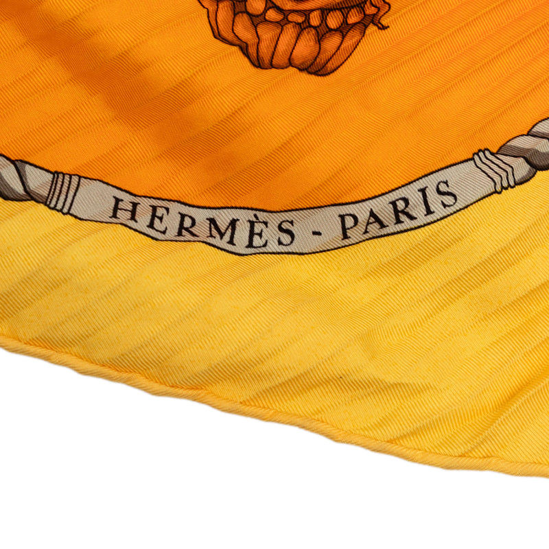 Les Folies du Ciel Plisse Silk Scarf 140 - Image 6