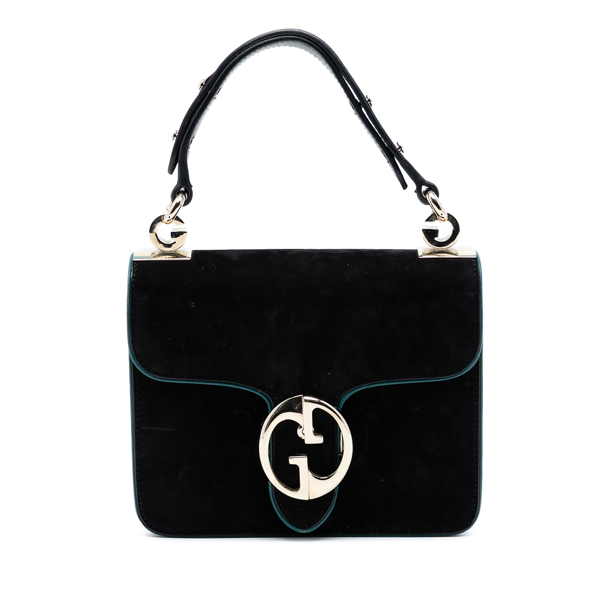 Nubuck 1973 Flap Handbag - Image 1