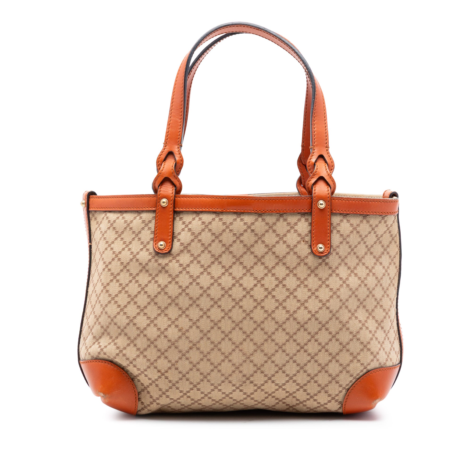 Small Diamante Canvas Craft Tote - Image 1