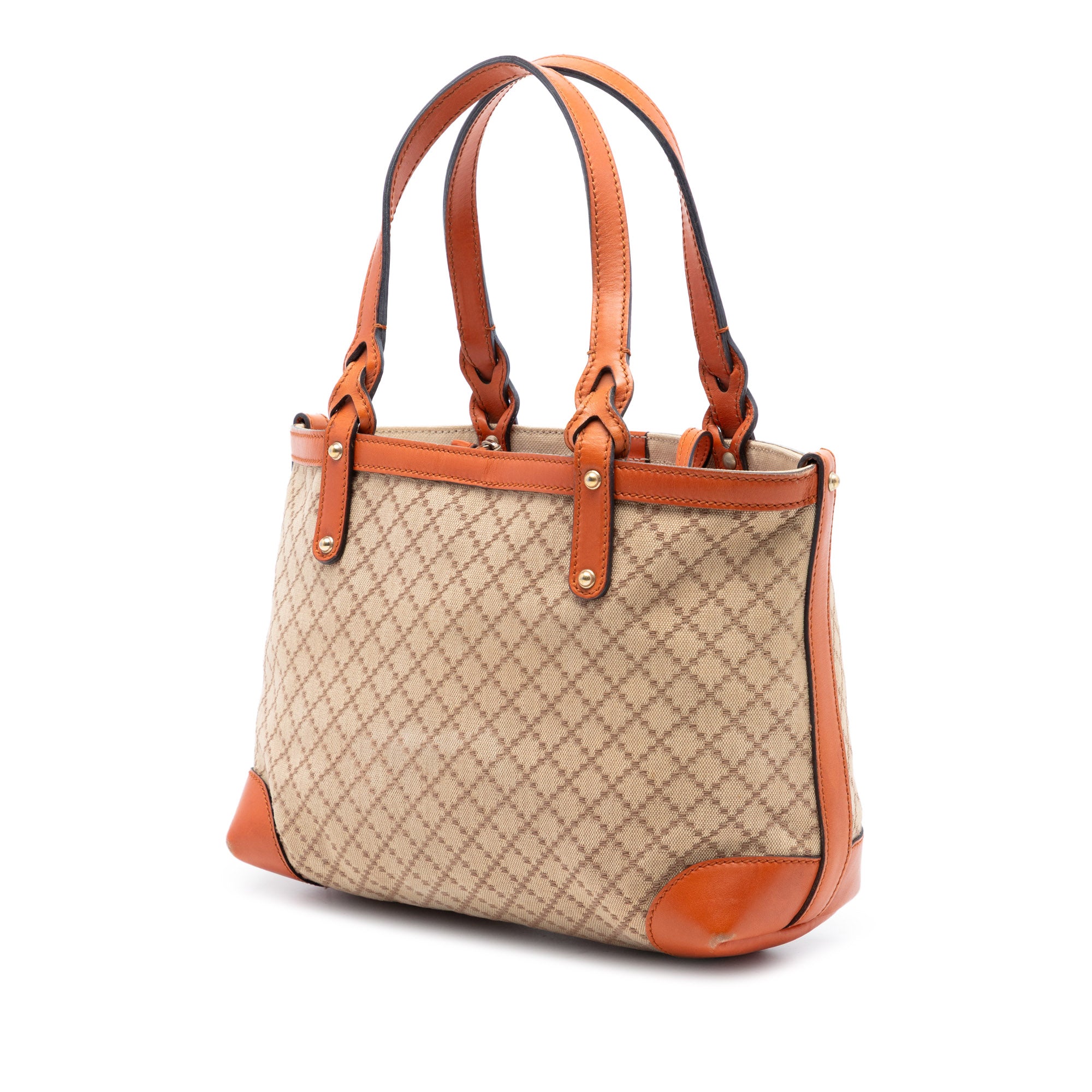 Small Diamante Canvas Craft Tote - Image 2
