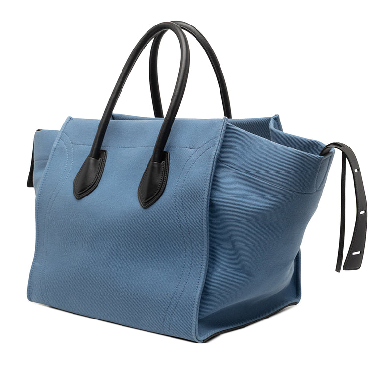 Medium Denim Phantom Luggage Tote - Image 2