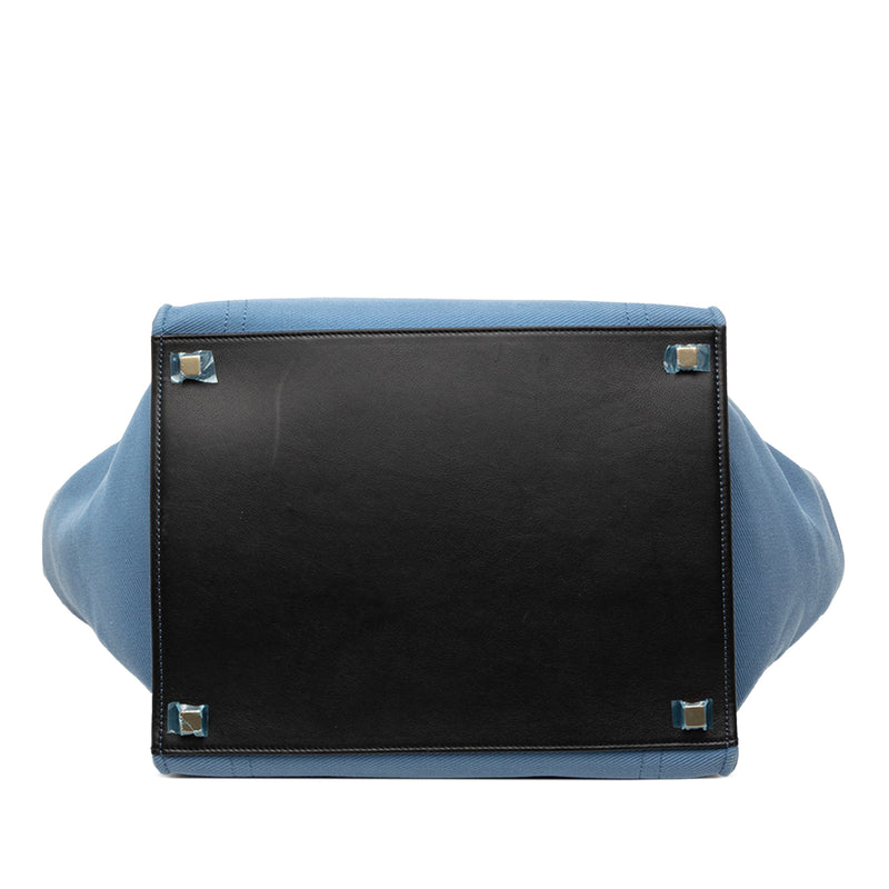 Medium Denim Phantom Luggage Tote - Image 3