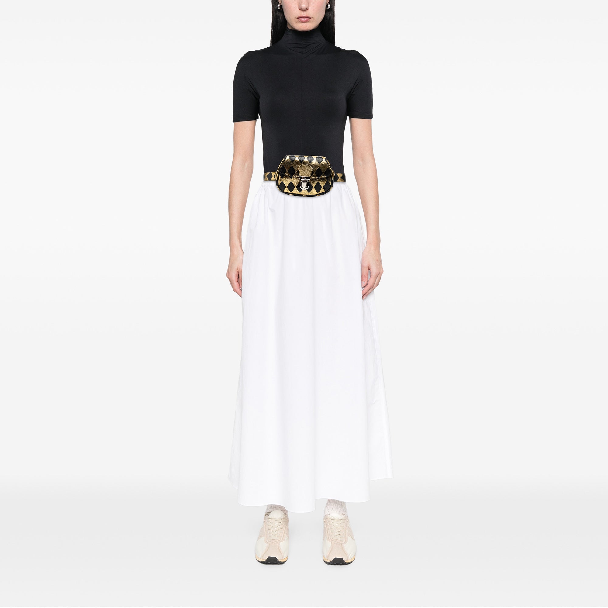 Metallic Calfskin Belt Bag - Image 8