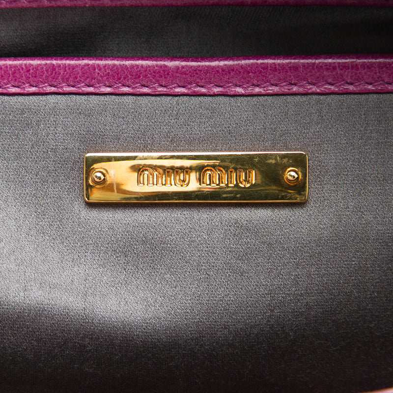Vitello Lux Shirring Bauletto Satchel - Image 5