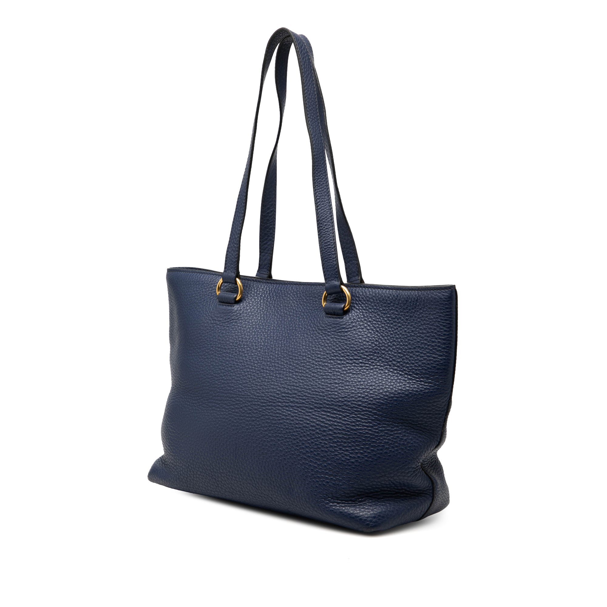 Vitello Daino Canapa Logo Tote - Image 2