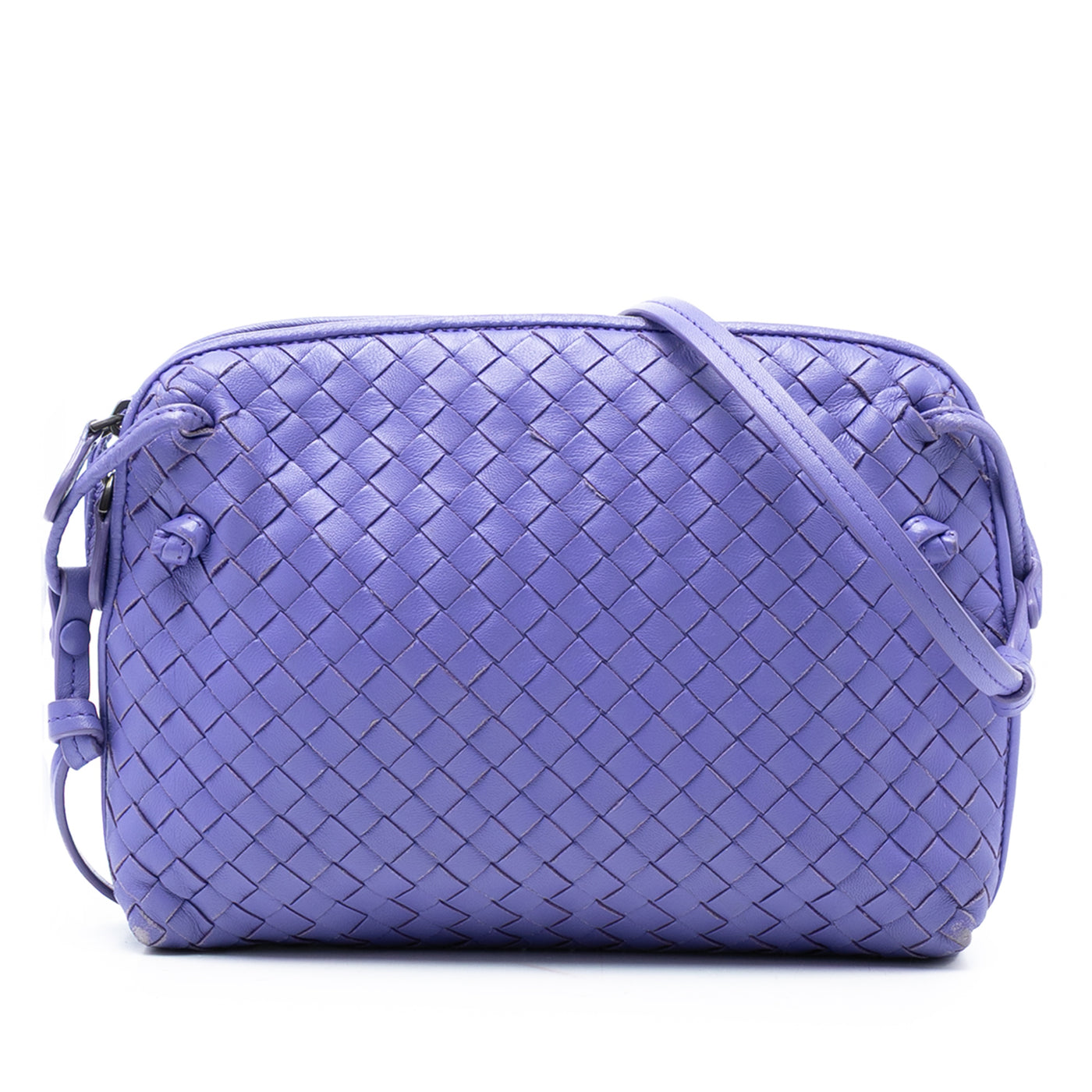 Nappa Intrecciato Nodini Crossbody - Image 1