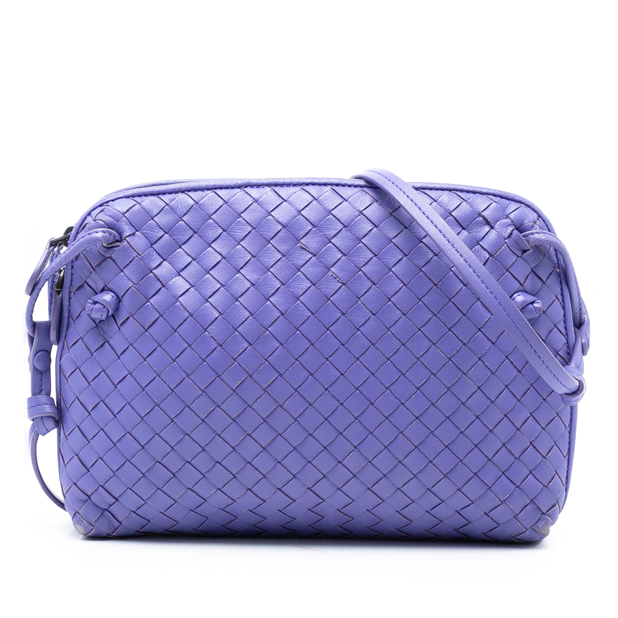 Nappa Intrecciato Nodini Crossbody - Image 1
