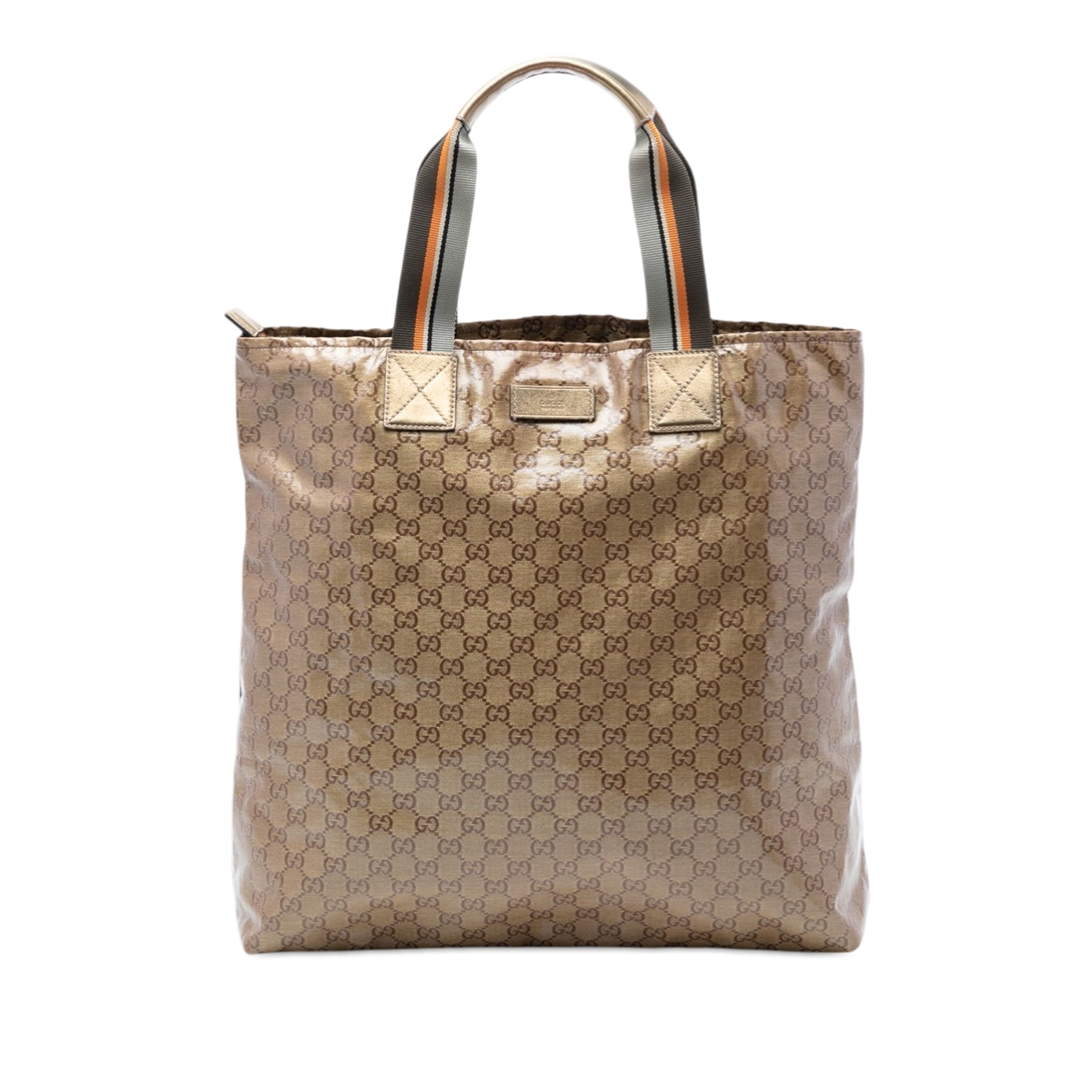 GG Crystal Vertical Web Tote - Image 1