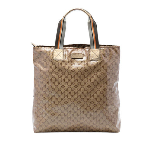 GG Crystal Vertical Web Tote - Image 1