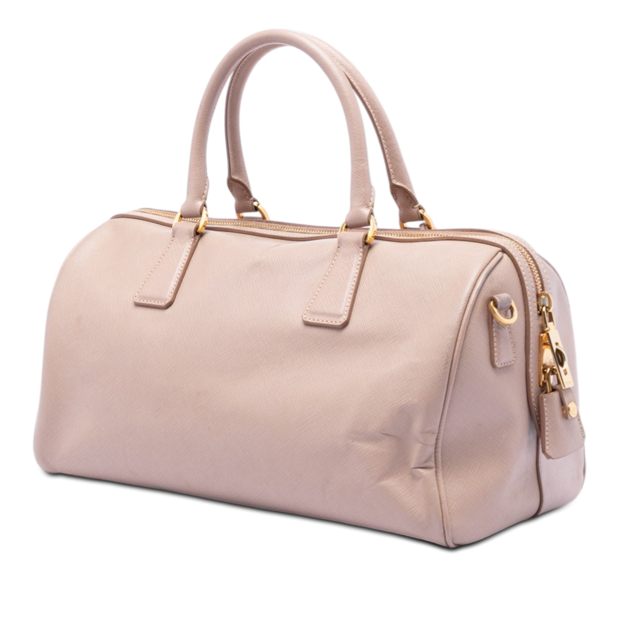 Saffiano Lux Convertible Bowler Bag - Image 2