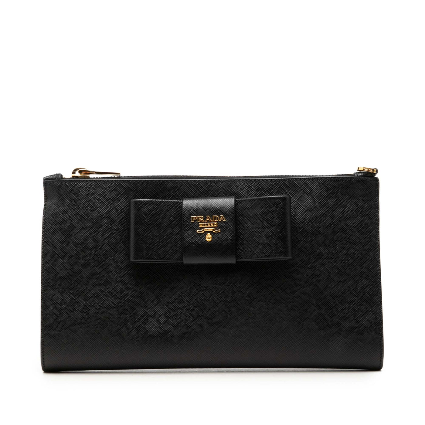 Saffiano Bow Clutch - Image 1
