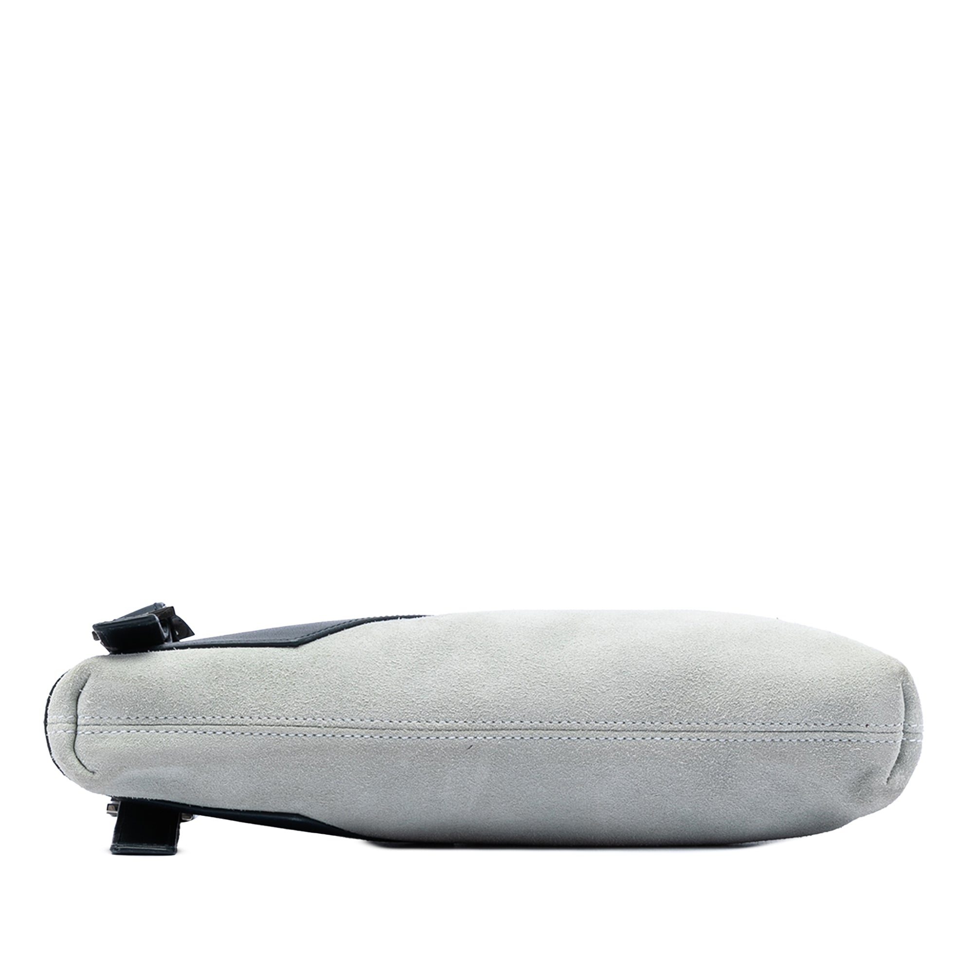 Suede Anagram Switching Shoulder Bag - Image 3