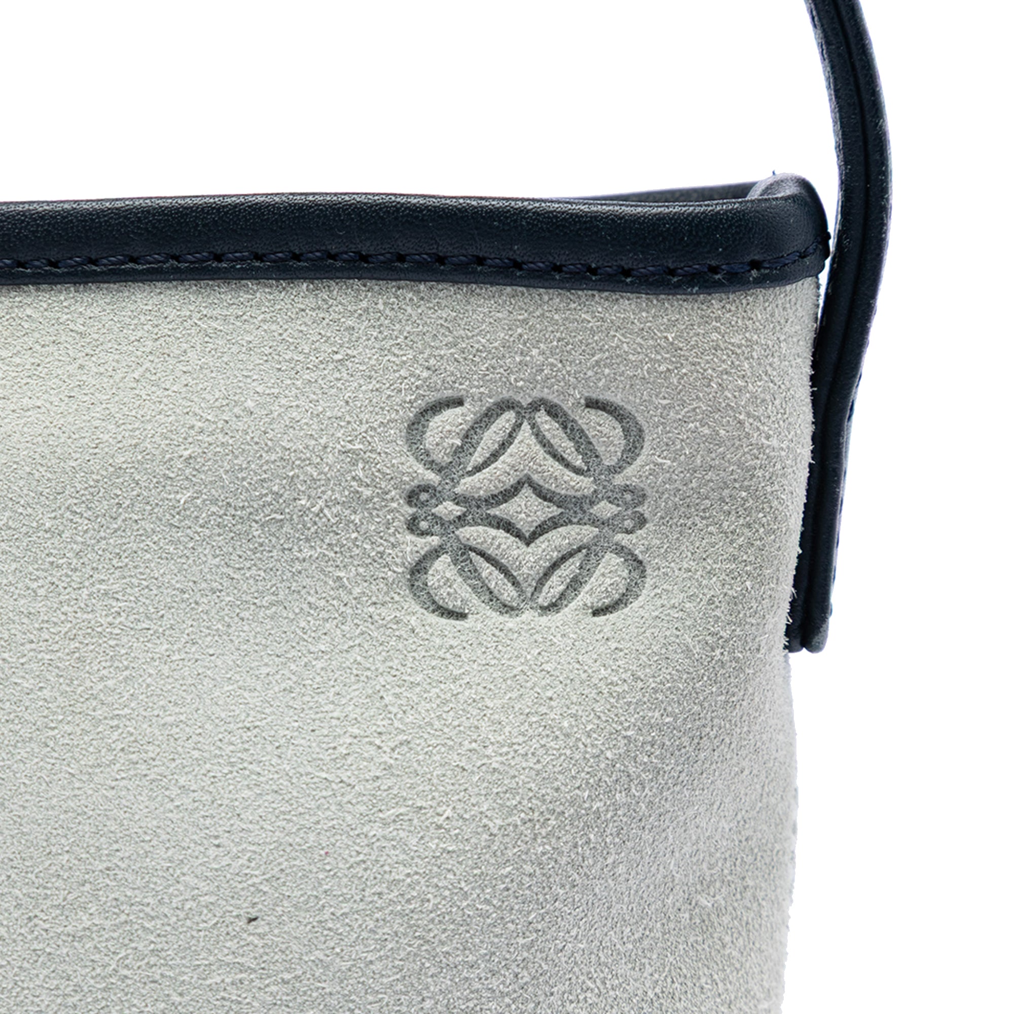 Suede Anagram Switching Shoulder Bag - Image 6