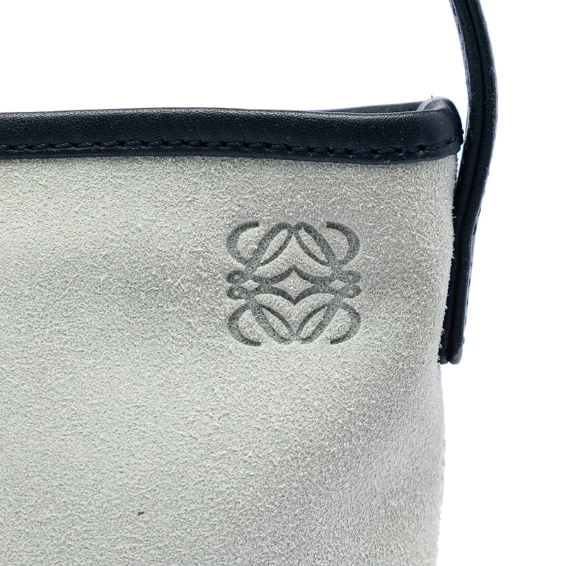 Suede Anagram Switching Shoulder Bag - Image 6