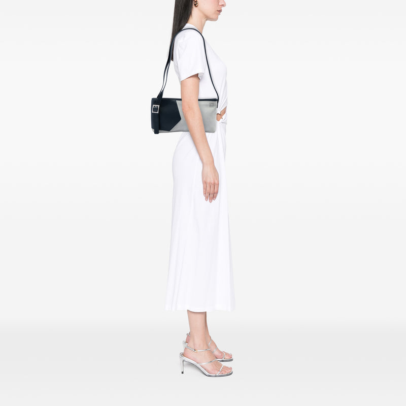 Suede Anagram Switching Shoulder Bag - Image 7