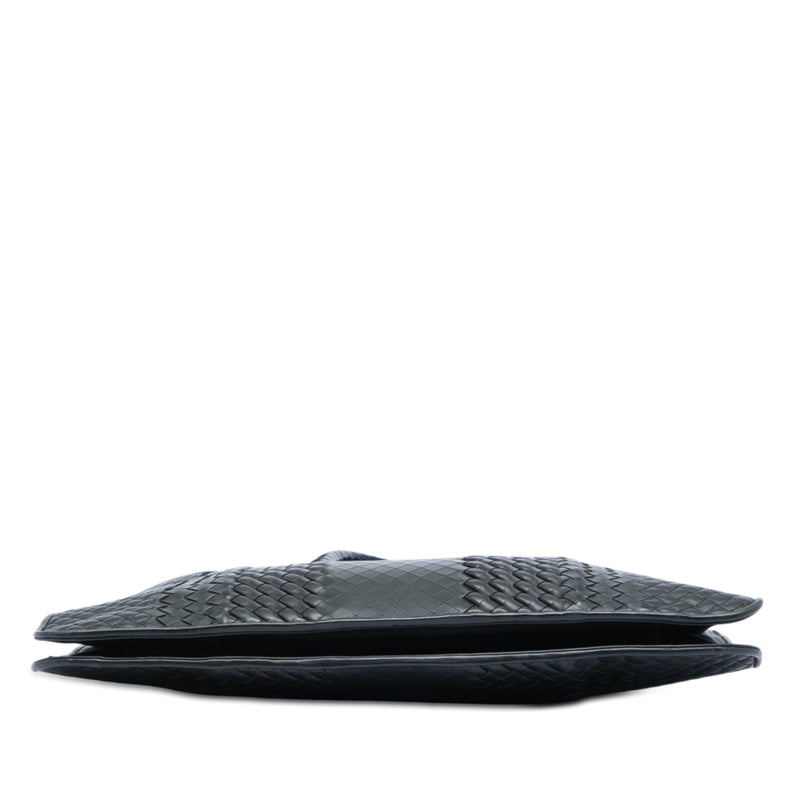 Nappa Intrecciato Club Fume Briefcase - Image 3