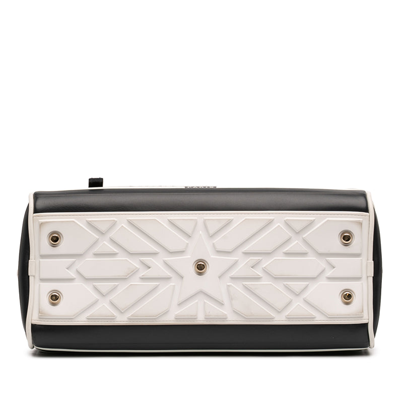 Medium Leather Dior Vibe Zip Bowling Bag - Image 3