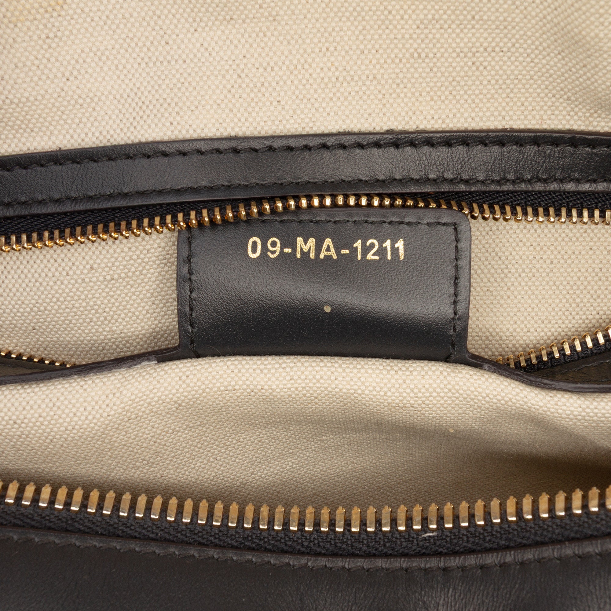 Medium Leather Dior Vibe Zip Bowling Bag - Image 6