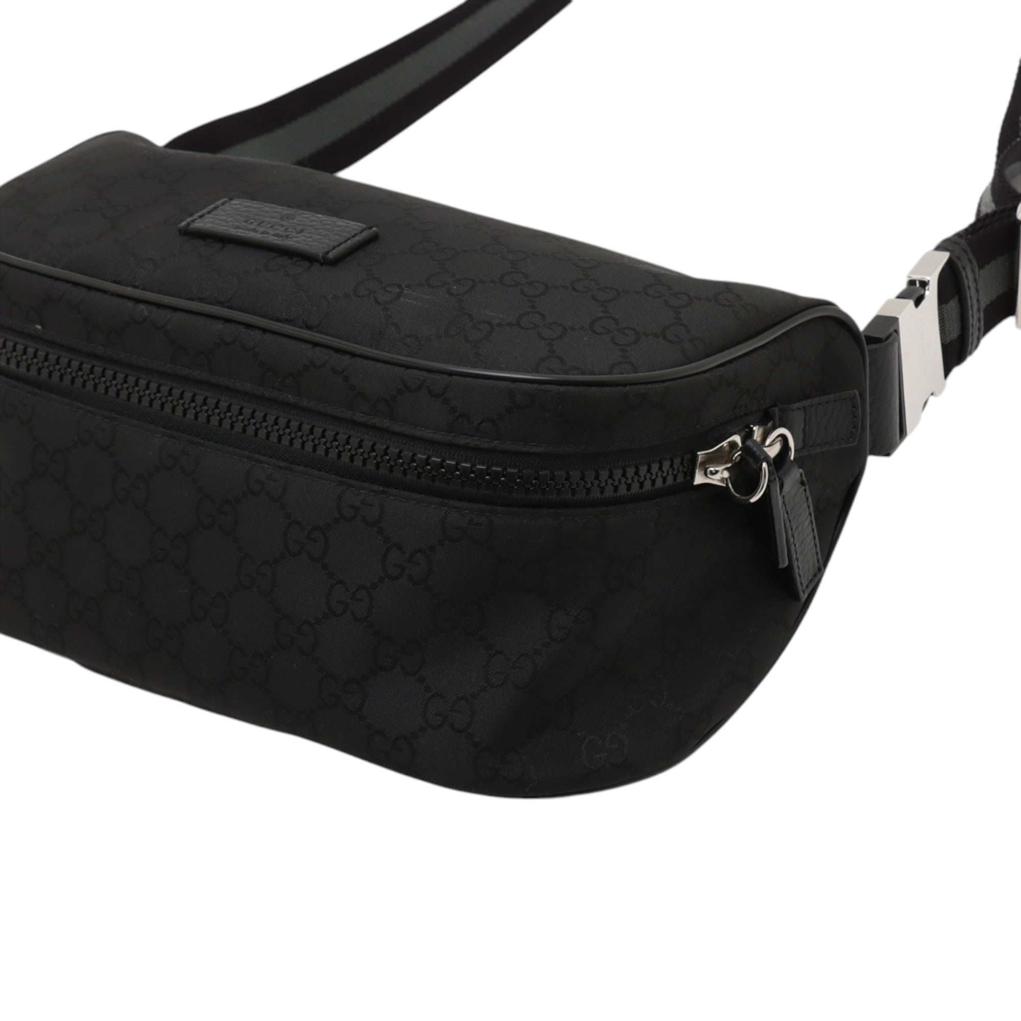 GG Nylon Web Belt Bag - Image 4