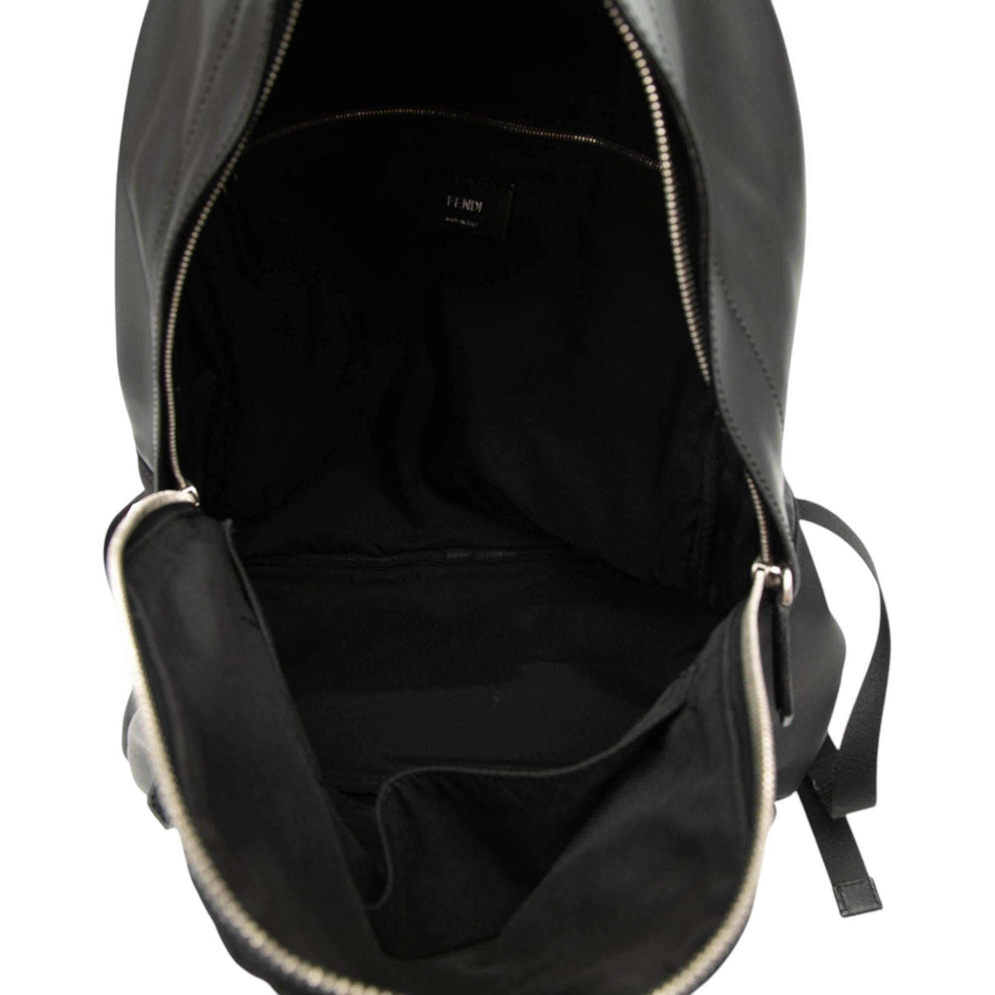 Nylon and Leather Bug Eyes Monster Backpack - Image 4
