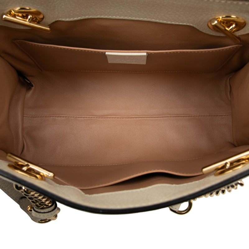 Small GG Supreme Berry Padlock Tote - Image 4