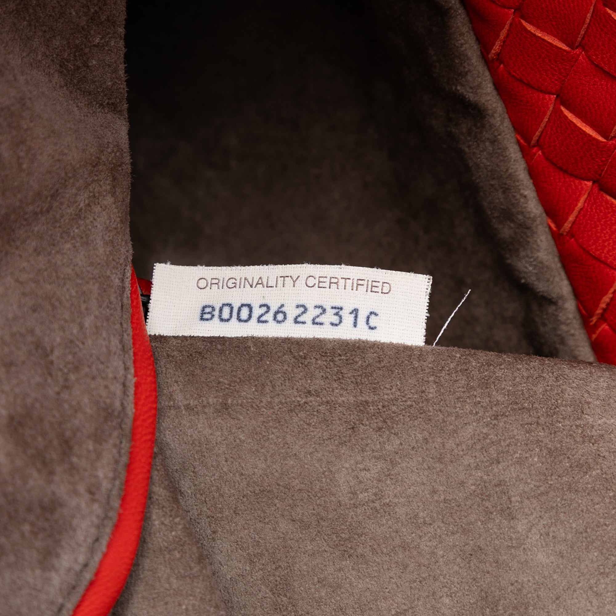 Nappa Intrecciato Fold Over Satchel - Image 6