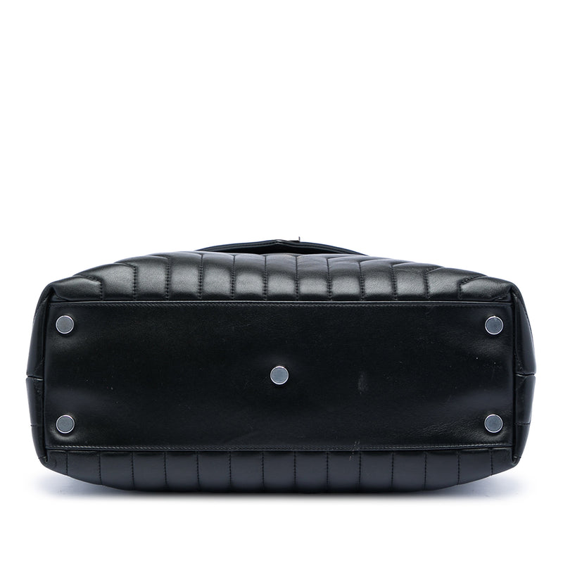 Large Matelasse Calfskin Monogram LouLou Shoulder Bag - Image 3