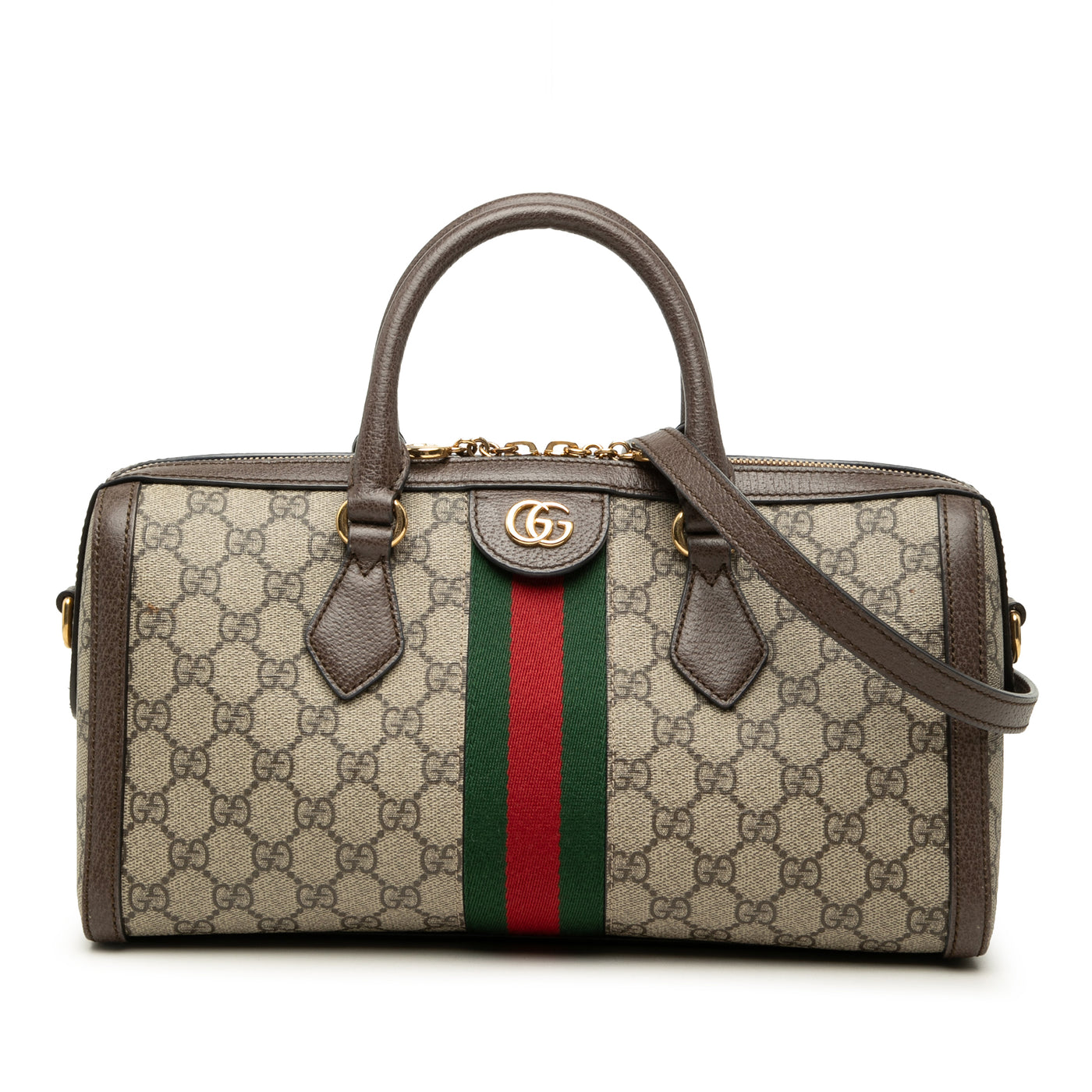 Medium GG Supreme Ophidia Top Handle Bag - Image 1
