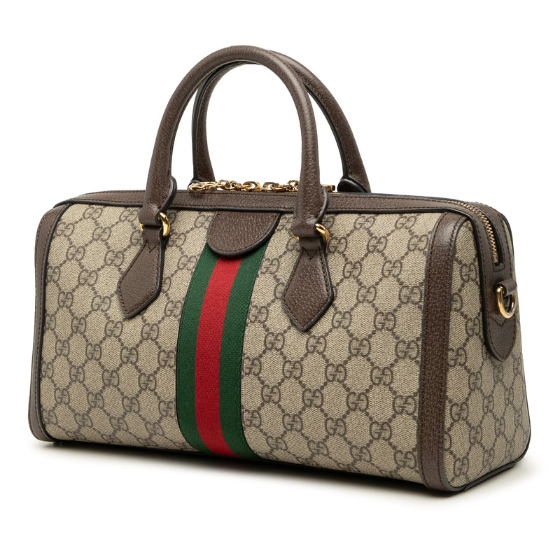 Medium GG Supreme Ophidia Top Handle Bag - Image 2