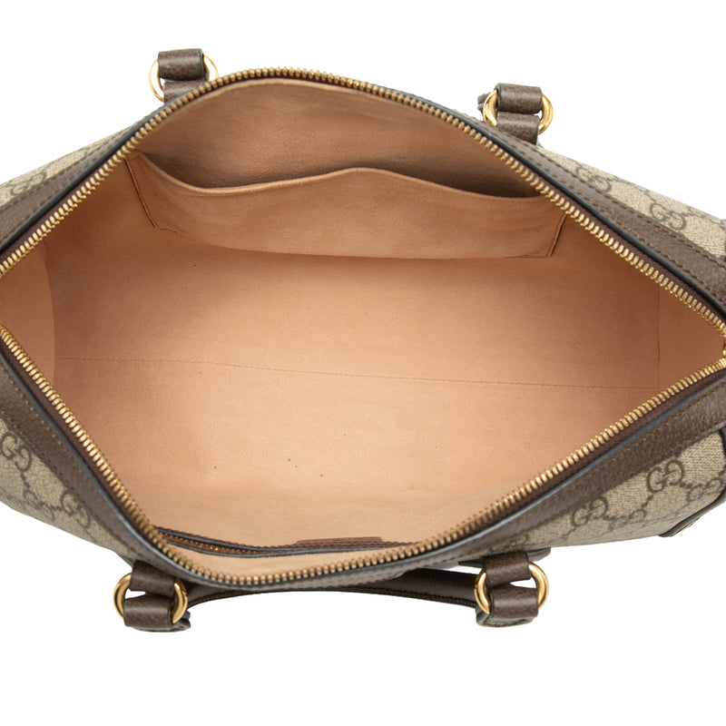 Medium GG Supreme Ophidia Top Handle Bag - Image 4