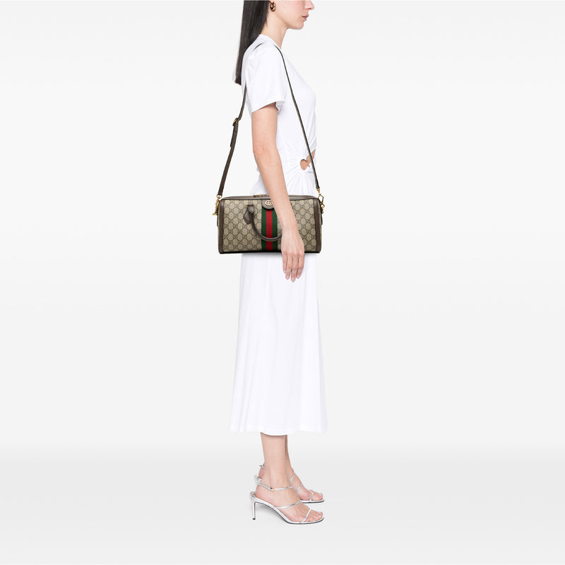 Medium GG Supreme Ophidia Top Handle Bag - Image 6
