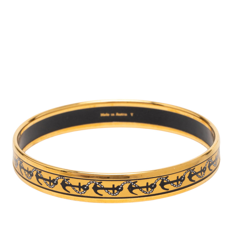 Narrow Anchor Enamel Bangle 62 - Image 3