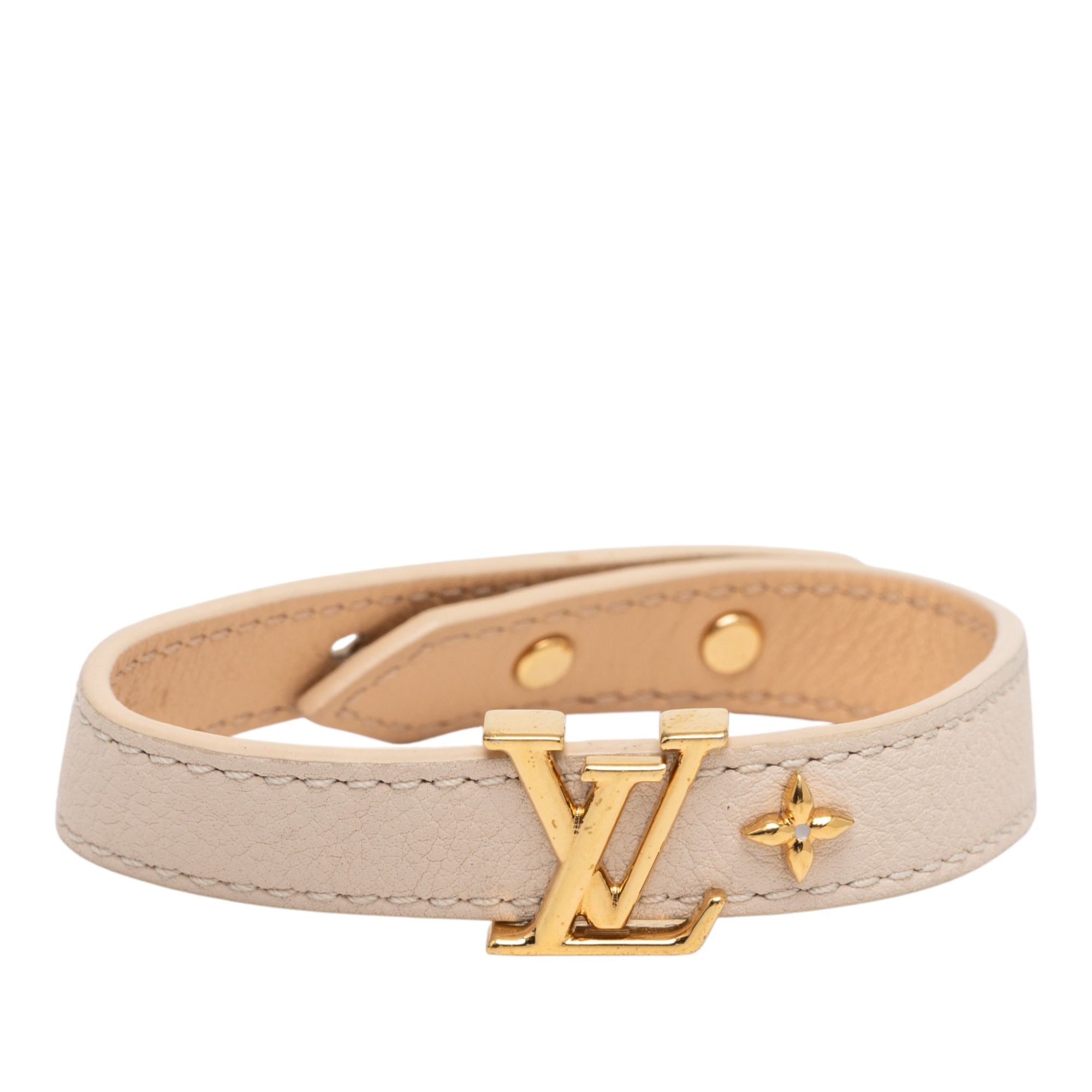 Leather LV Iconic Bracelet - Image 1