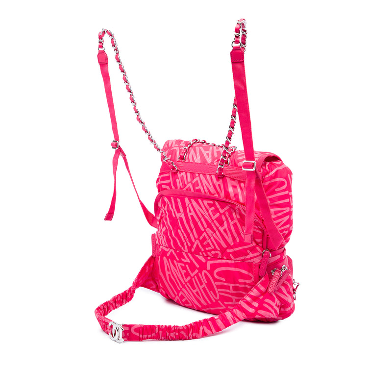 Printed Nylon Coco Neige Convertible Backpack - Image 2
