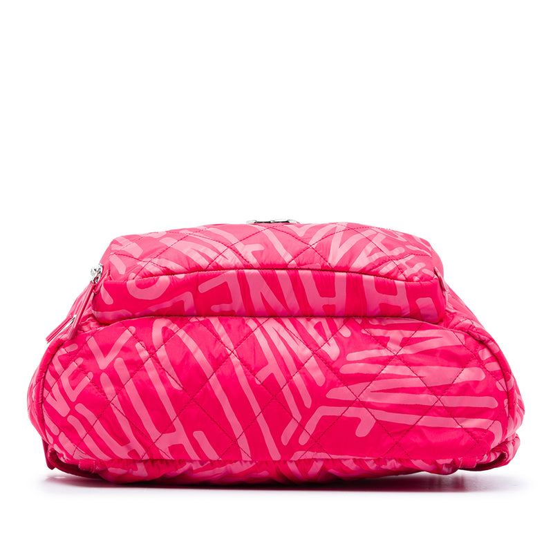 Printed Nylon Coco Neige Convertible Backpack - Image 3