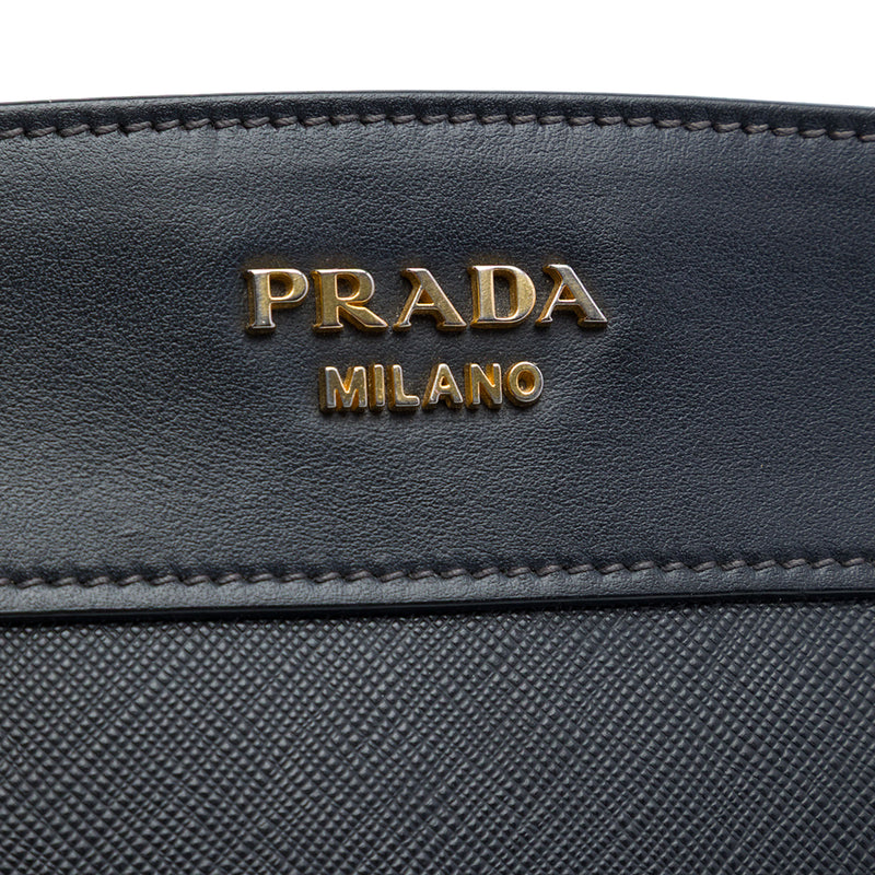 Saffiano and City Calf Esplanade Crossbody - Image 5