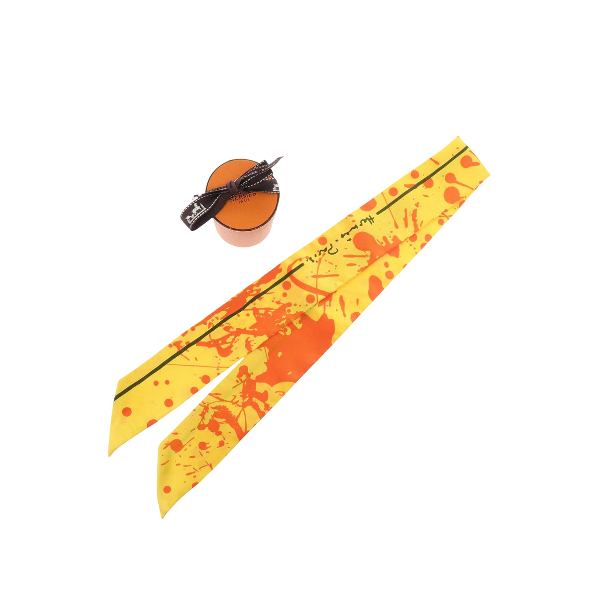 Cheval Suprise Twilly Silk Scarf - Image 3
