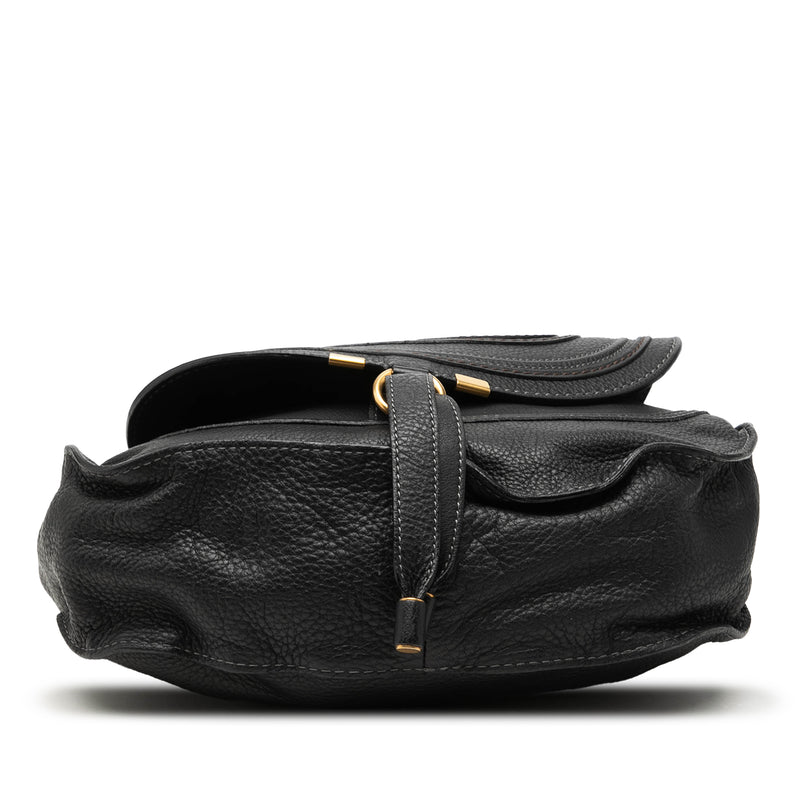 Medium Pebbled Calfskin Marcie Hobo - Image 3