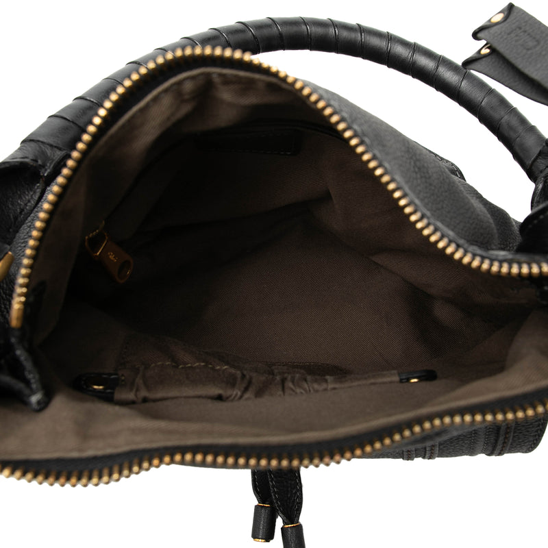 Medium Pebbled Calfskin Marcie Hobo - Image 4