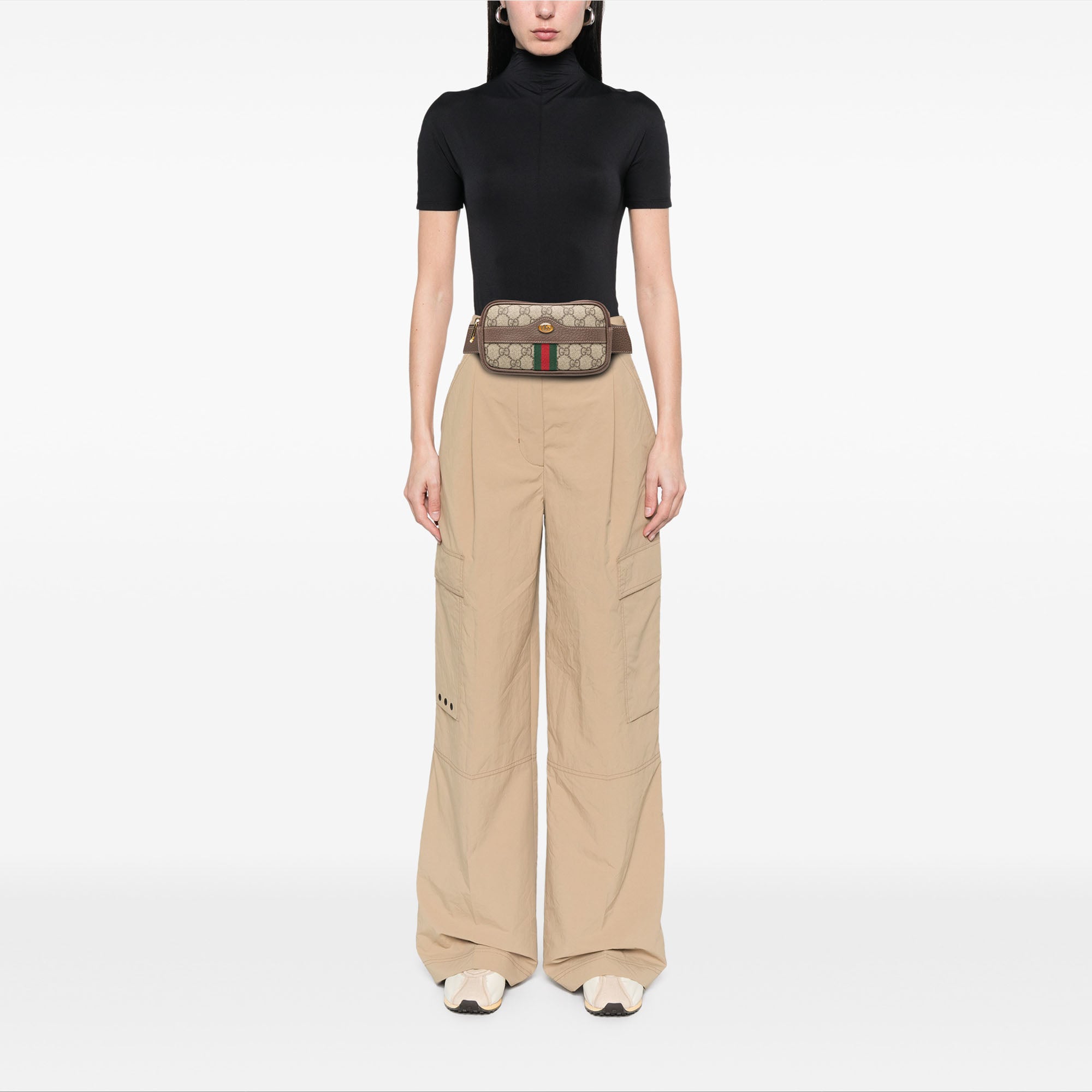 Small GG Supreme Web Ophidia Belt Bag - Image 7