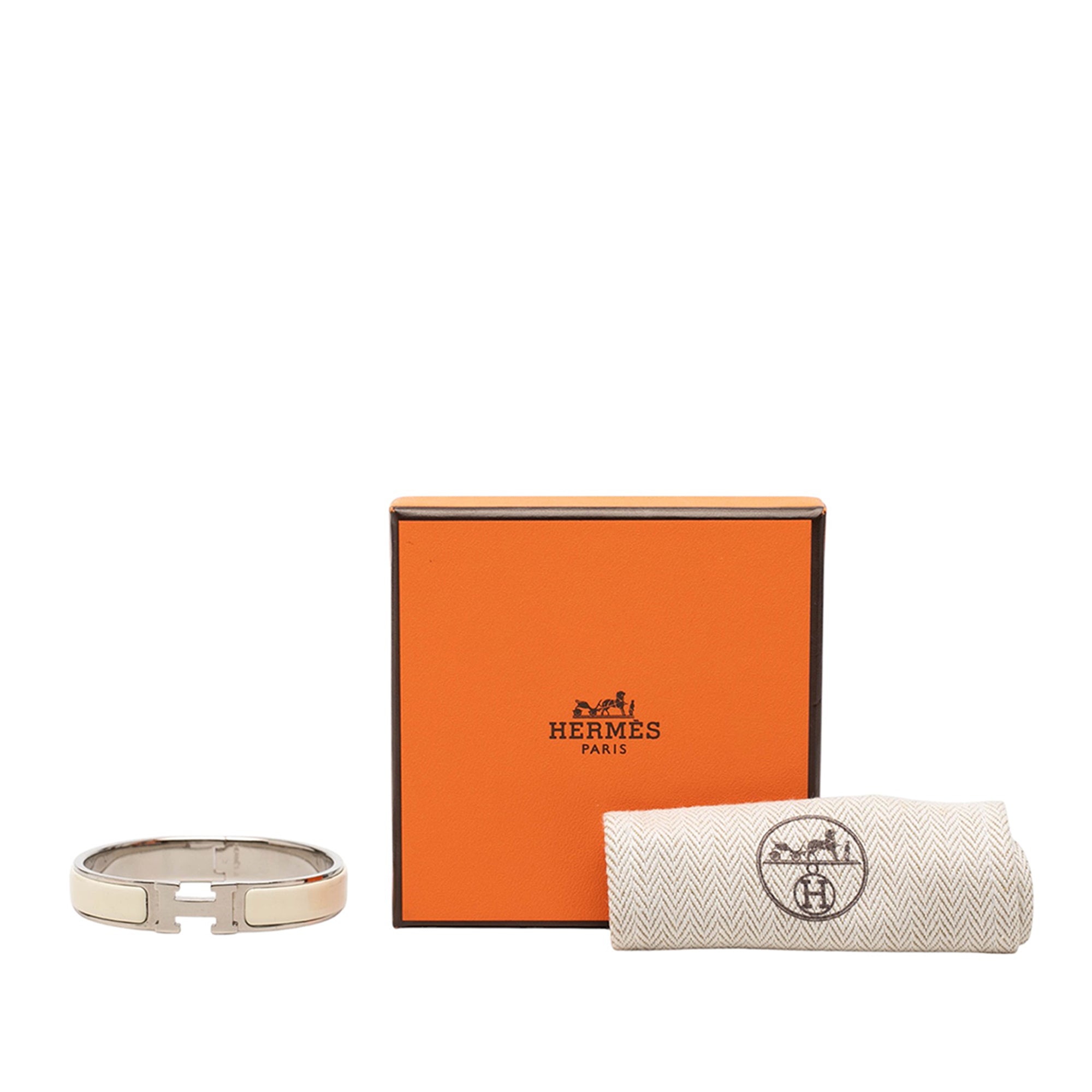 Narrow Enamel Clic H Bracelet PM - Image 5