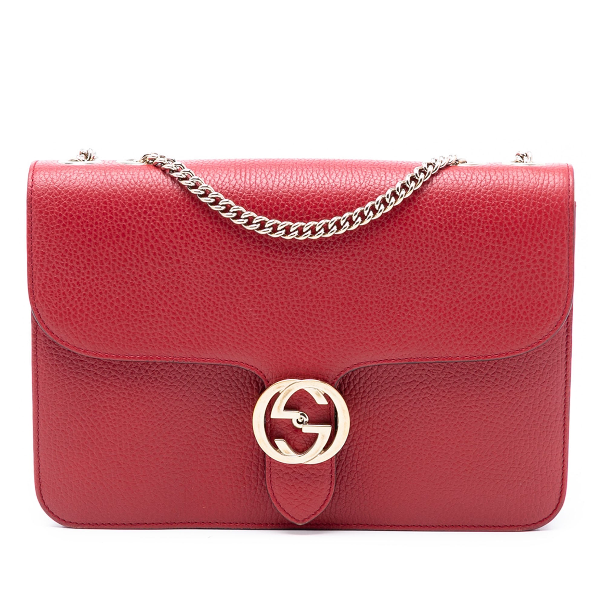 Medium Dollar Calfskin Interlocking G Crossbody - Image 1