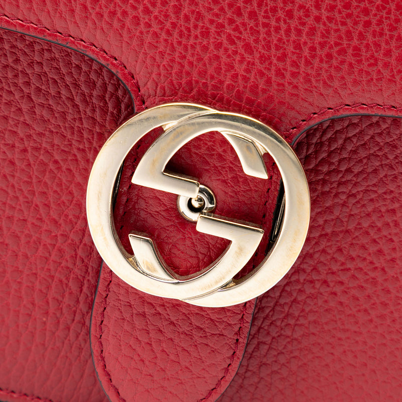 Medium Dollar Calfskin Interlocking G Crossbody - Image 6
