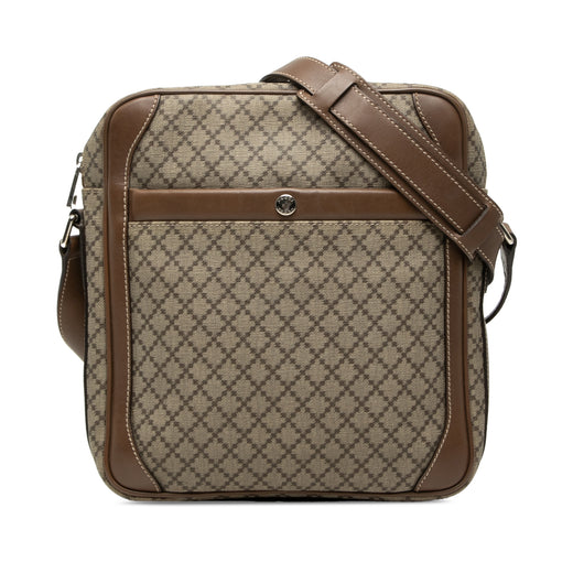 Diamante Coated Canvas Zip Crossbody - Image 1
