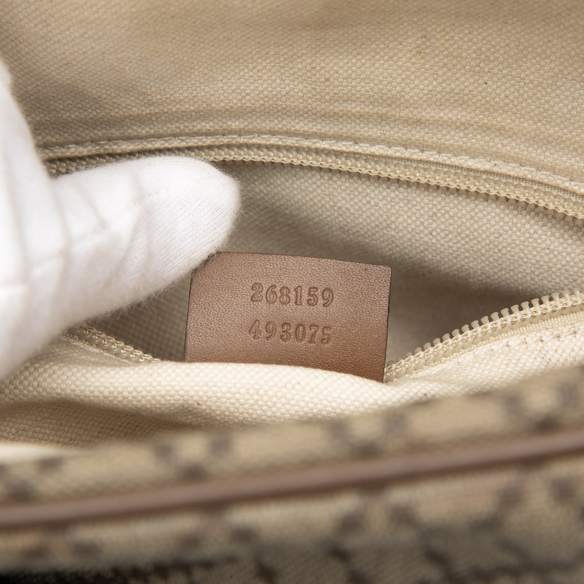 Diamante Coated Canvas Zip Crossbody - Image 6
