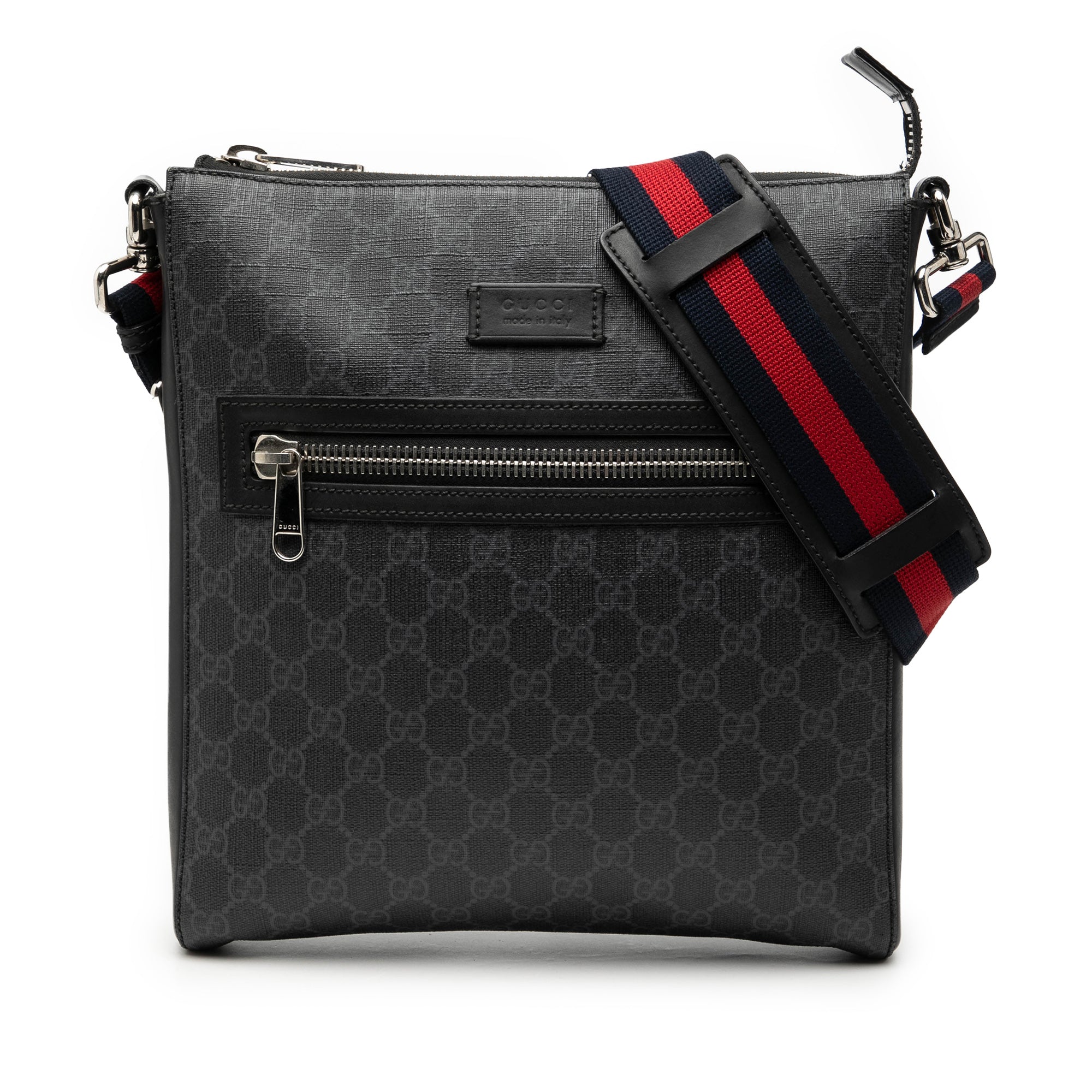 Medium GG Supreme Web Messenger Bag - Image 1