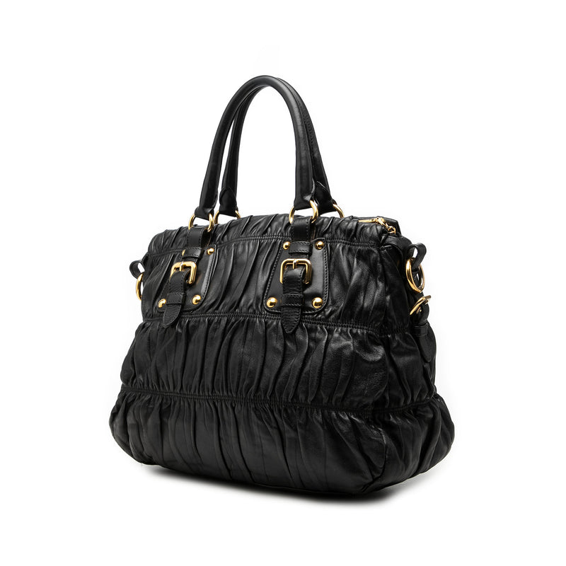 Nappa Gaufre Satchel - Image 2