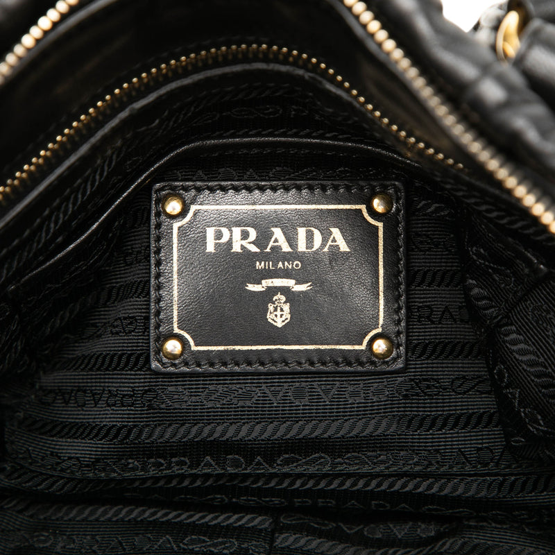 Nappa Gaufre Satchel - Image 5