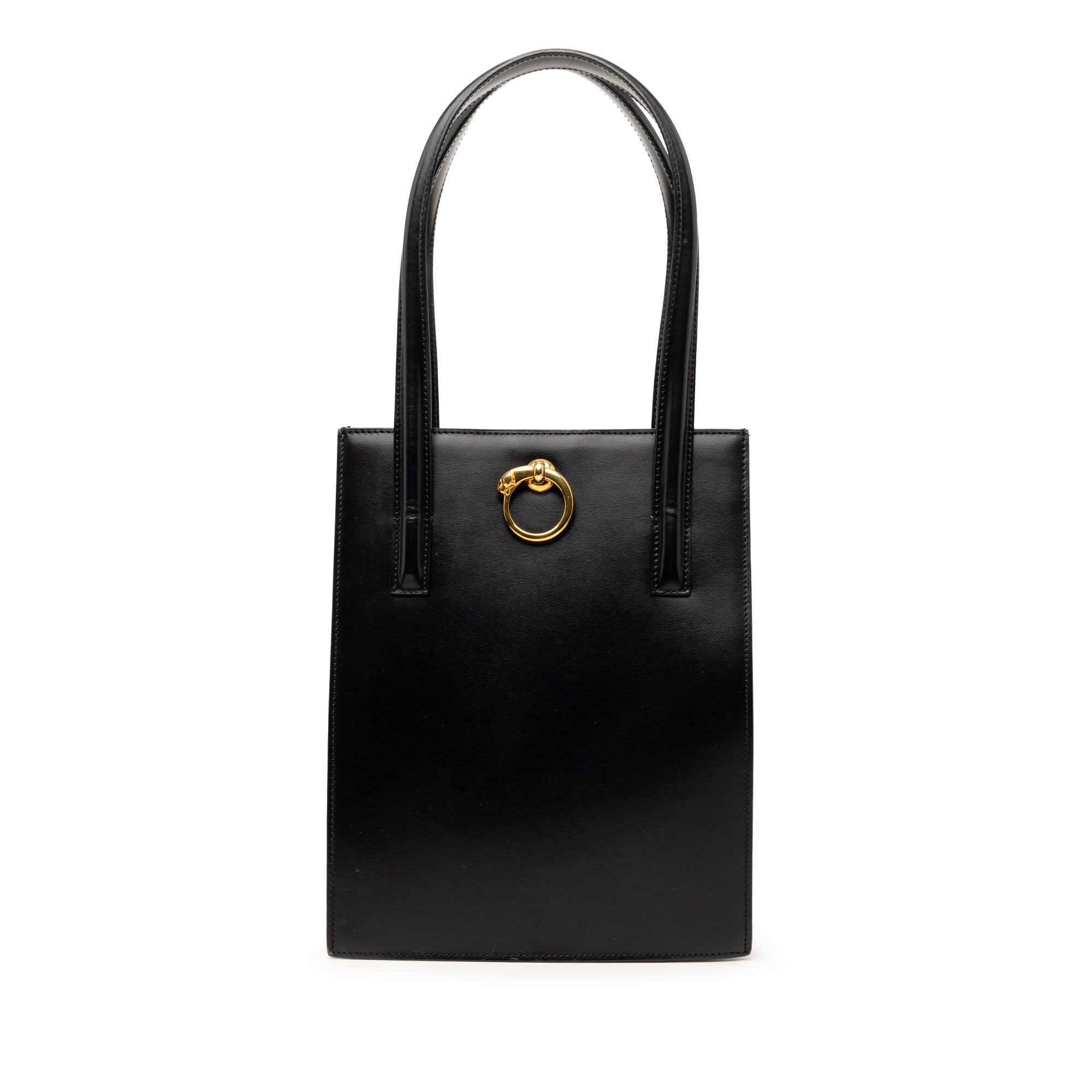 Leather Panthere Tote - Image 1